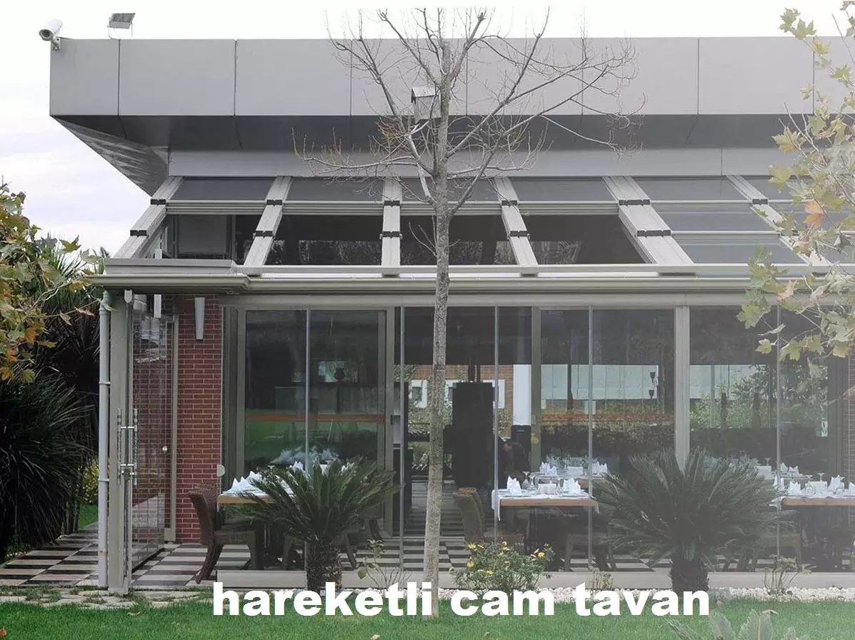 izmir açılır cam tavan