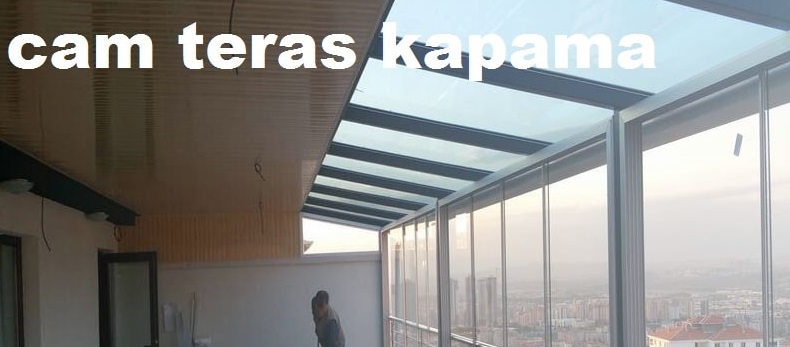 İzmir cam tavan pergola teras kapatma