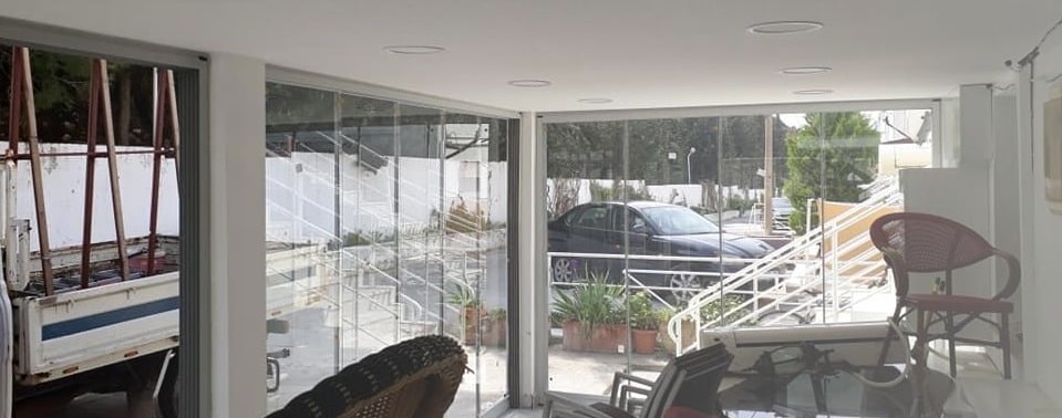 Kış bahçesi katlanır cam balkon Karabağlar