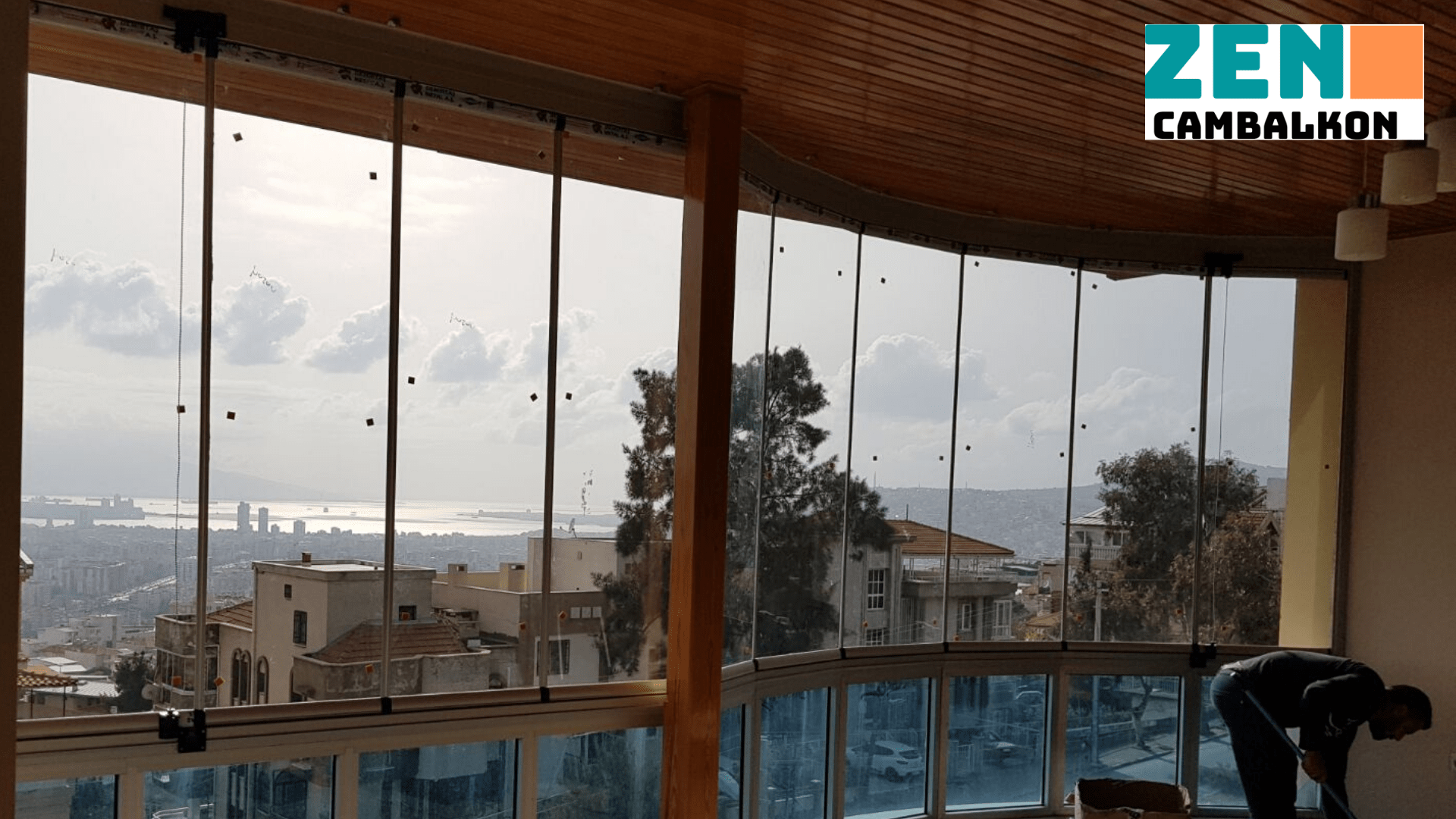 Teras kapama cam balkon İzmir