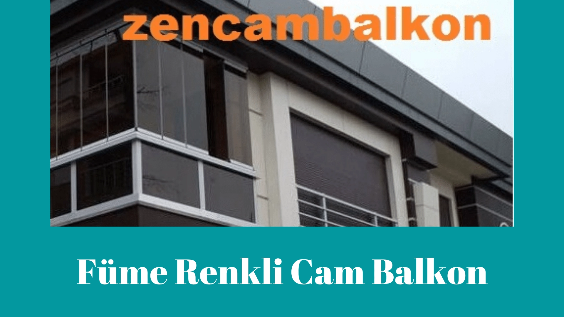 füme renkli katlanır camlama İzmir