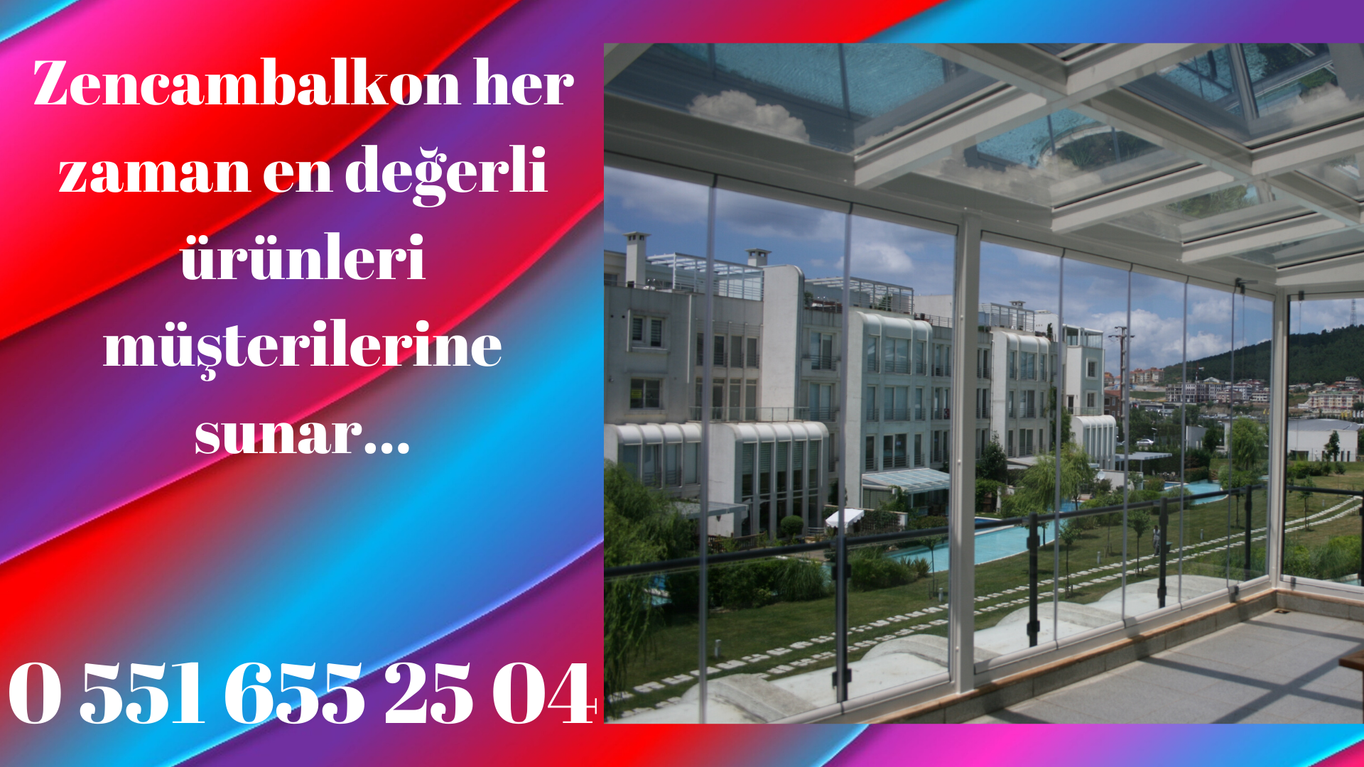 cam balkon İzmir